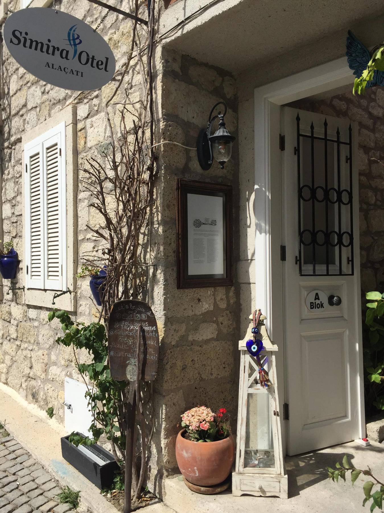 Simira Hotel Alaçatı Eksteriør bilde